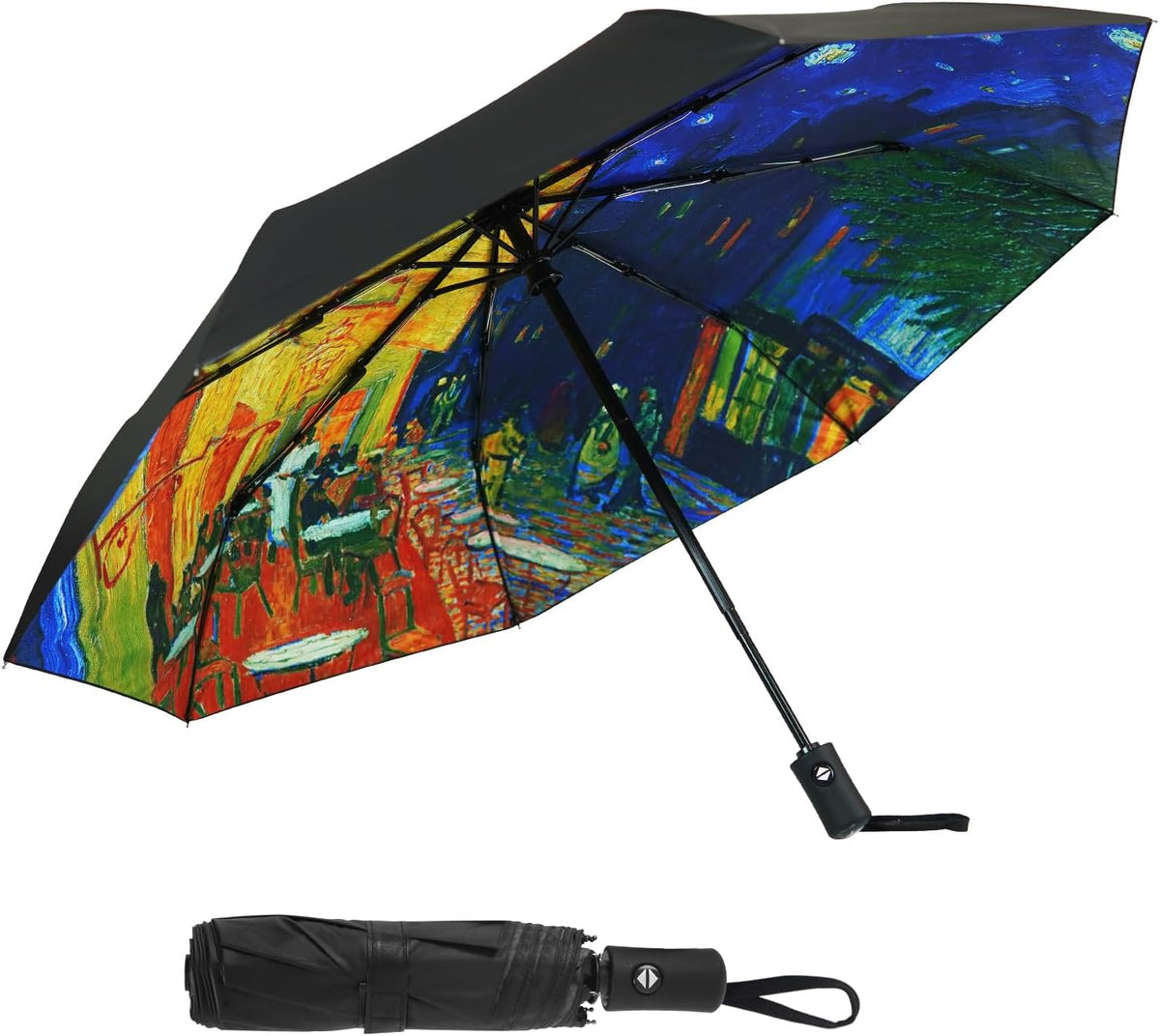 Travel Umbrella Windproof Automatic Unbreakable UV Protection