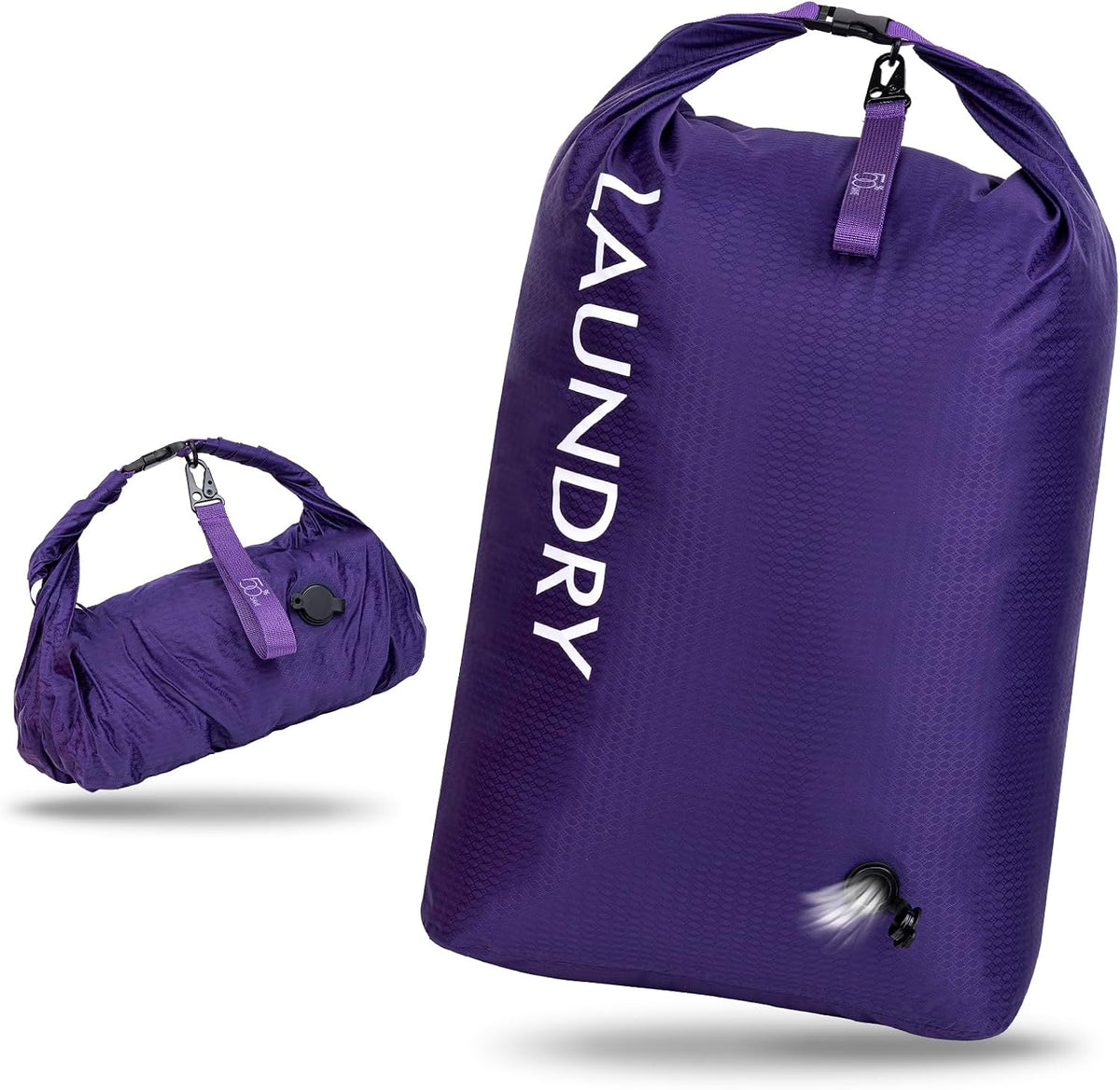 Travel Laundry Bag, Vacuum Compression Dirty Clothes Travel Bag