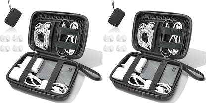 Portable Cable Organiser Bag - with 4 Buckles