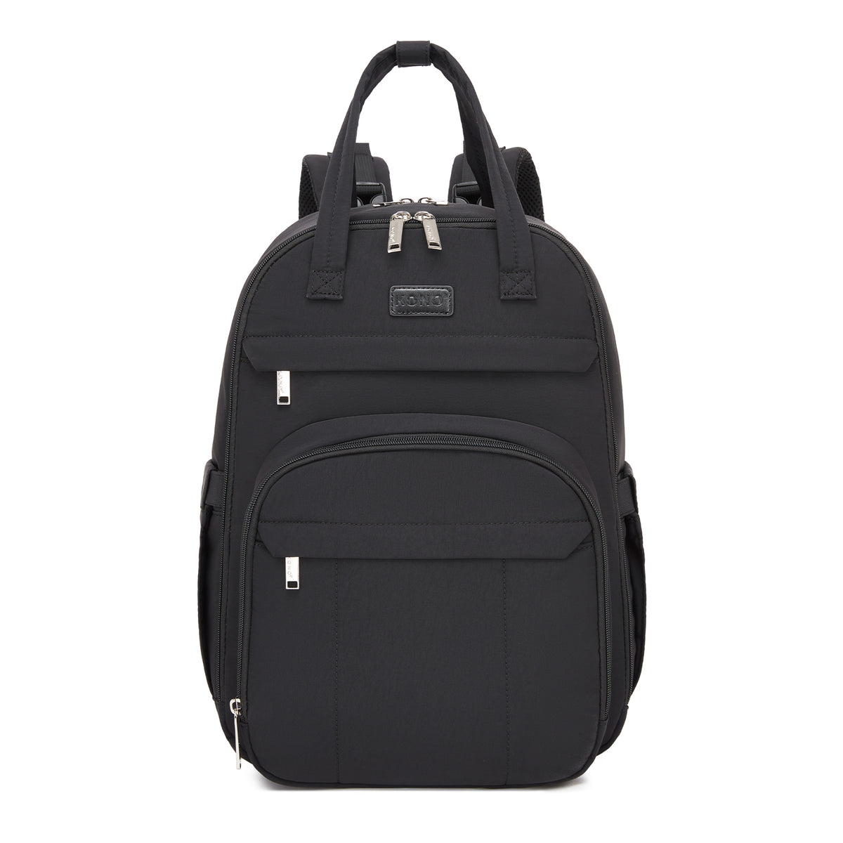 Kono 2-in-1 Nappy Changing Backpack, Large Capacity Diaper Bag With Changing Mat