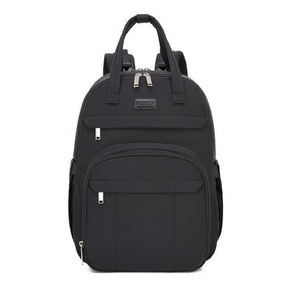 Kono 2-in-1 Nappy Changing Backpack, Large Capacity Diaper Bag With Changing Mat