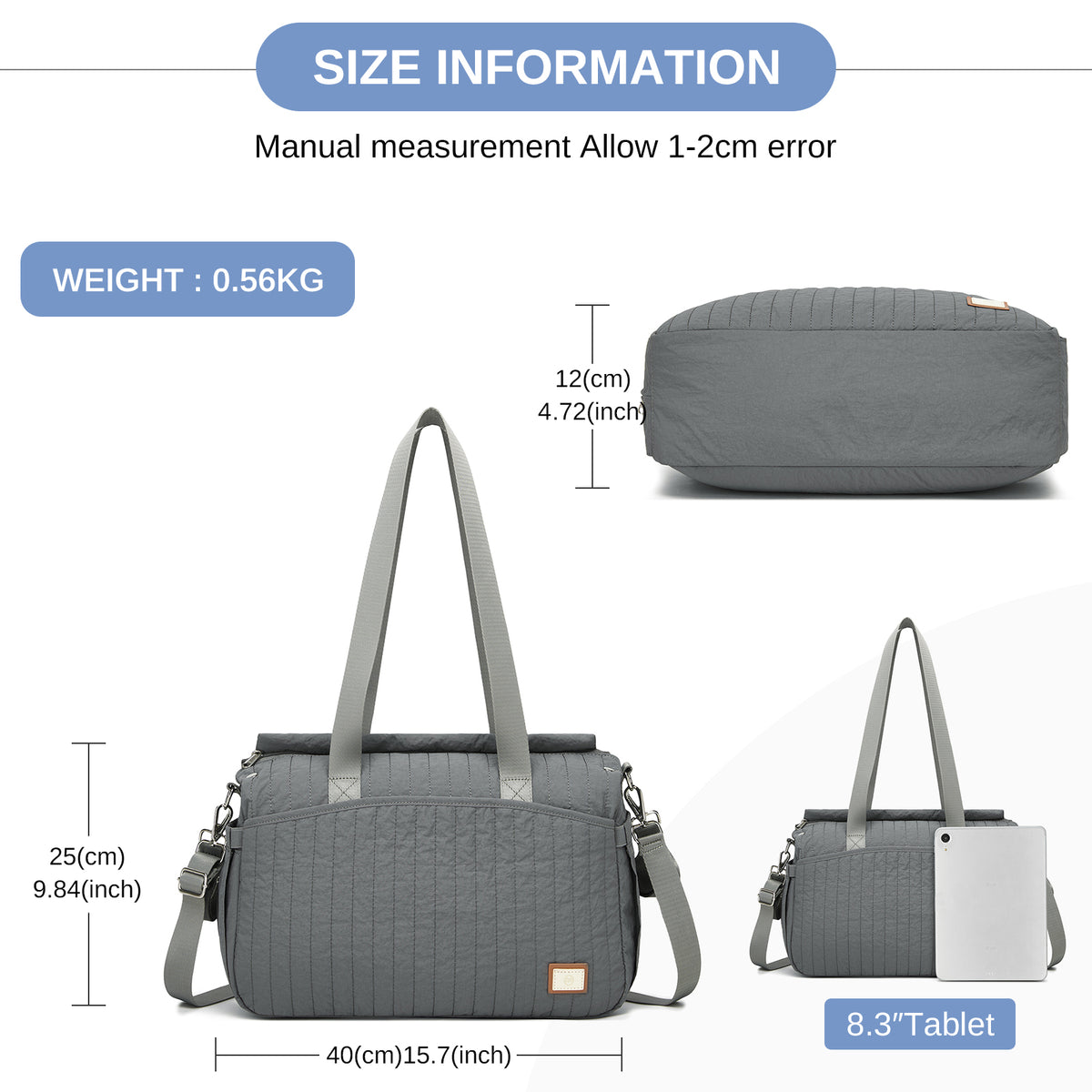 Miss Lulu Stylish and Spacious Maternity Diaper Bag