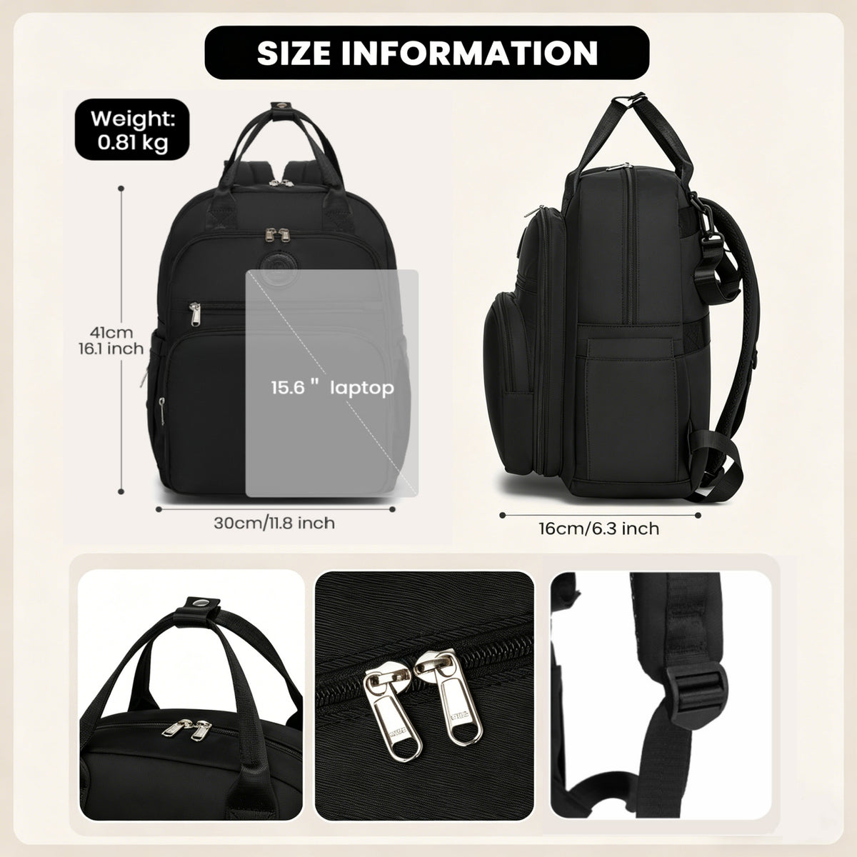 Miss Lulu Stylish Multifunctional Baby Changing Backpack