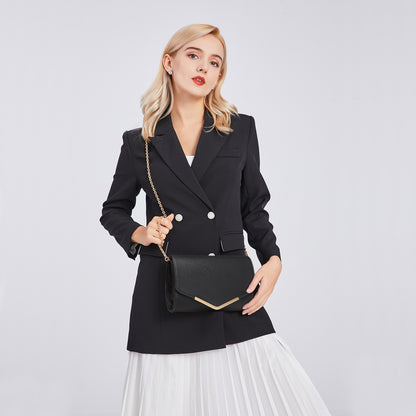 Miss Lulu Vegan Envelope Clutch Bag