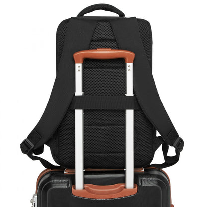 Kono 20L Cabin Backpack with Red Trim for 15.6” Laptop– Water-Resistant Travel