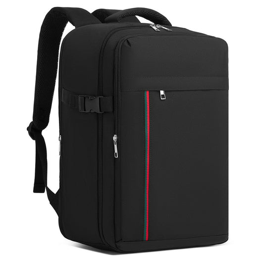 Kono 20L Cabin Backpack with Red Trim for 15.6” Laptop– Water-Resistant Travel