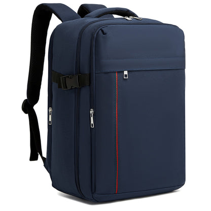 Kono 20L Cabin Backpack with Red Trim for 15.6” Laptop– Water-Resistant Travel