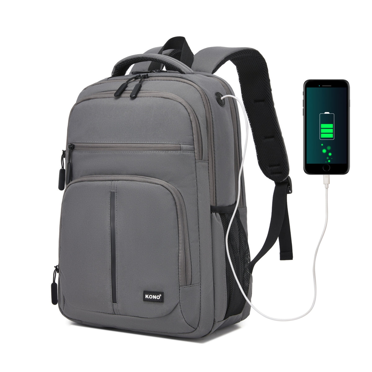 Kono Laptop Backpack with 15.6" Laptop Compartment