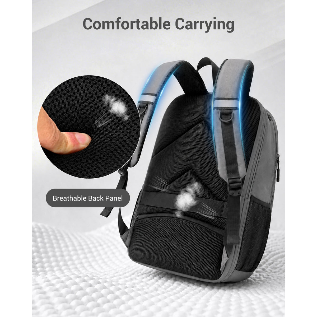 Kono Laptop Backpack with 15.6" Laptop Compartment