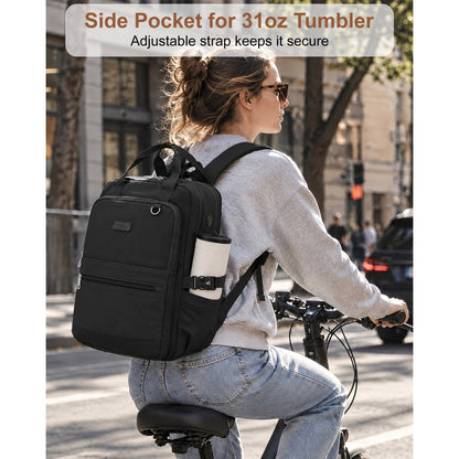 Kono Functional Water-Resistant Laptop Backpack, Trendy Design