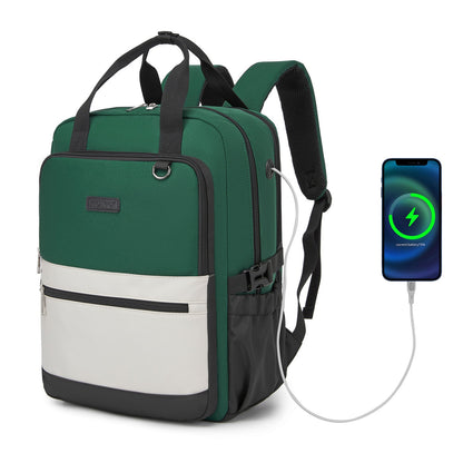Kono Functional Water-Resistant Laptop Backpack, Trendy Design