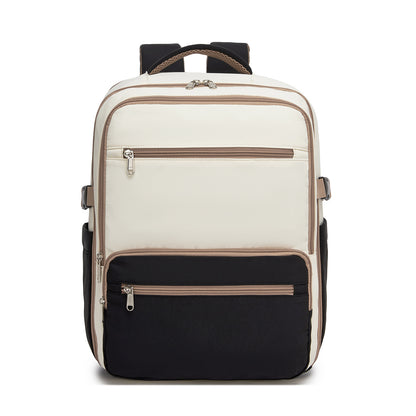 Kono Compact 15.6" Laptop Travel Backpack- 40x30x20cm, Fits Under Seat Storage