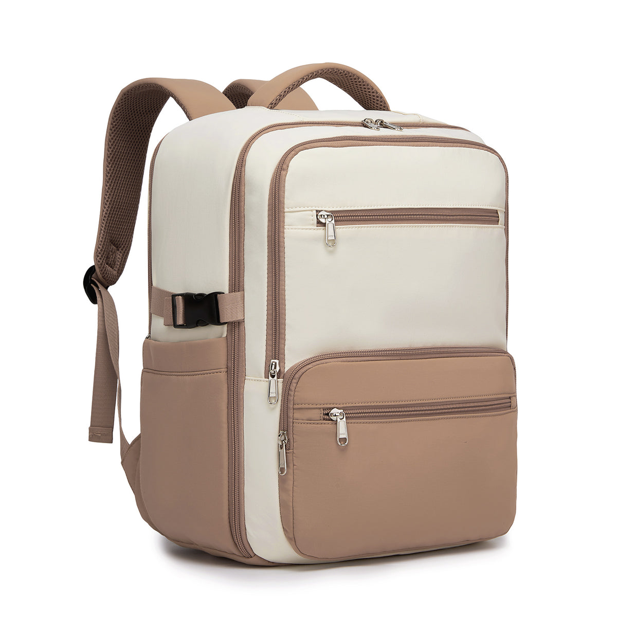 Kono Compact 15.6" Laptop Travel Backpack- 40x30x20cm, Fits Under Seat Storage