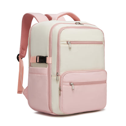 Kono Compact 15.6" Laptop Travel Backpack- 40x30x20cm, Fits Under Seat Storage