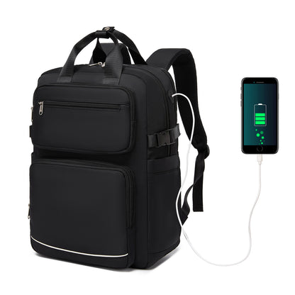 Kono Spacious Water-Resistant Laptop Backpack for Travel & Commuting- 15.6"