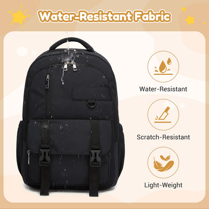 KONO Durable Water-Resistant Kids Backpack