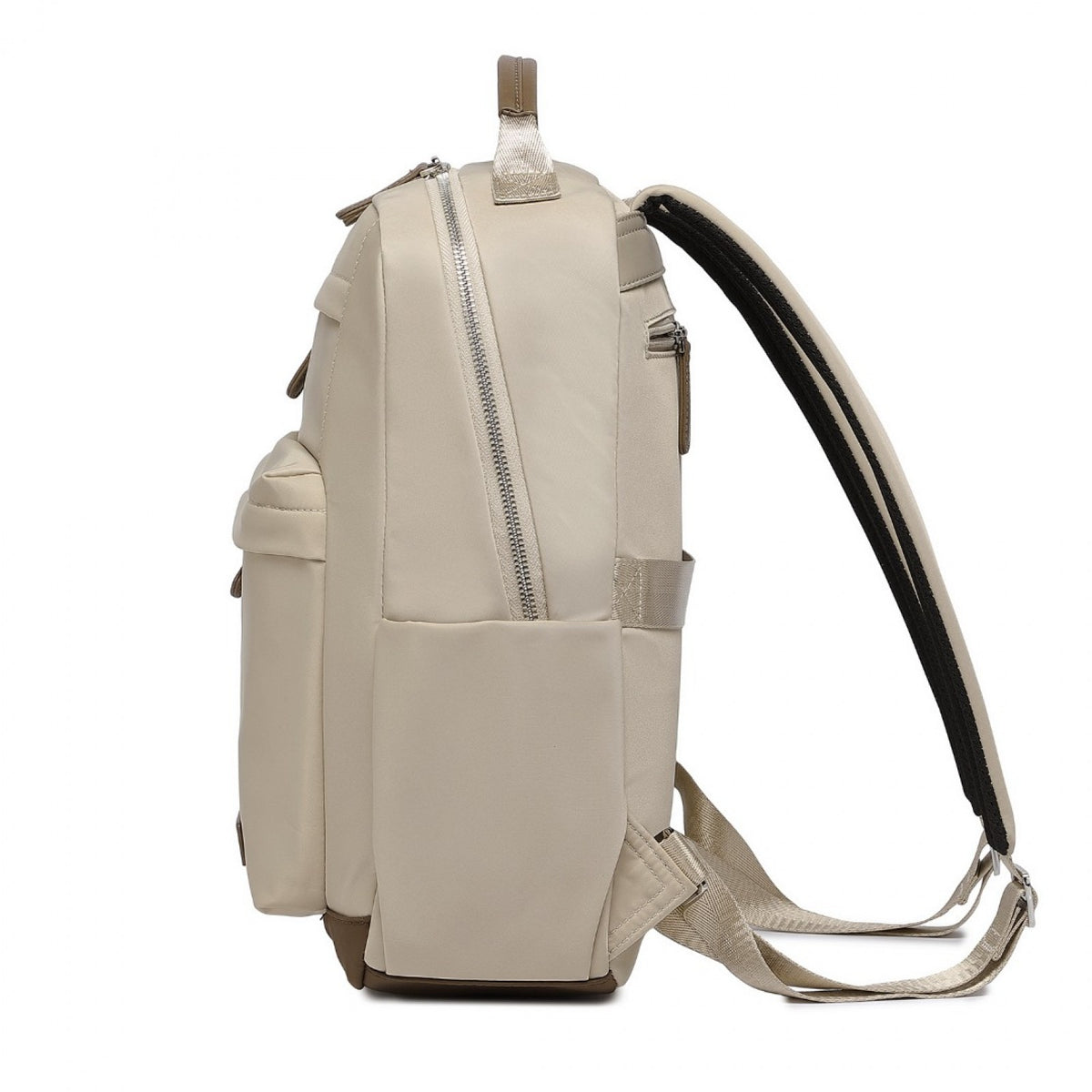 Miss Lulu Stylish Backpack with Laptop Sleeve and Multiple Pockets and Trolley