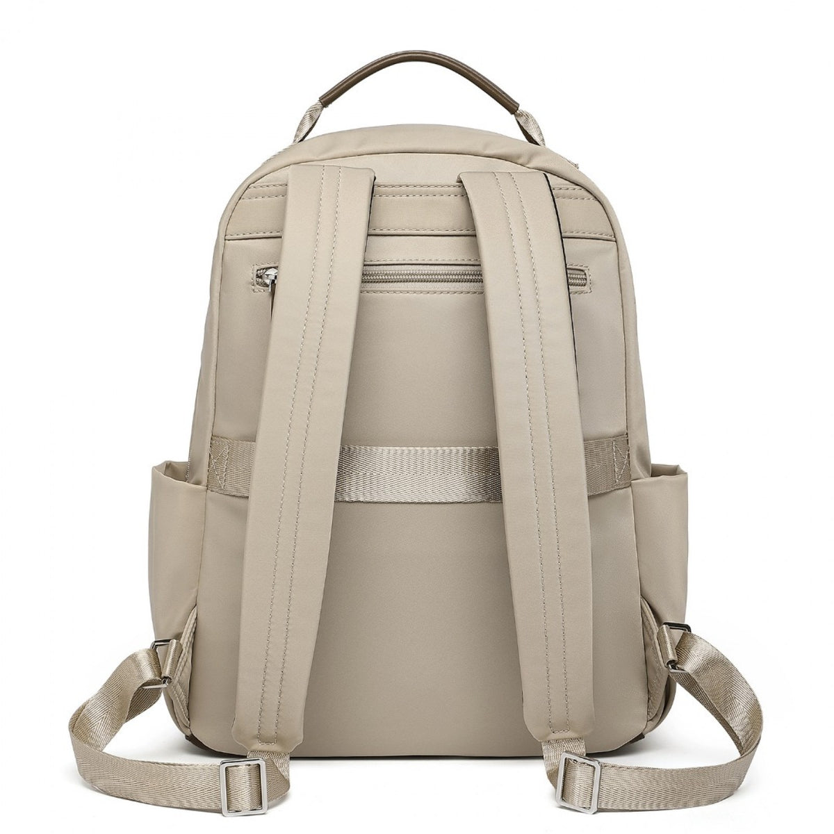 Miss Lulu Stylish Backpack with Laptop Sleeve and Multiple Pockets and Trolley