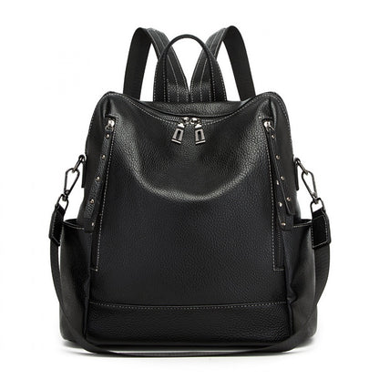Miss Lulu Women's Convertible PU Leather Backpack & Shoulder Bag– Versatile