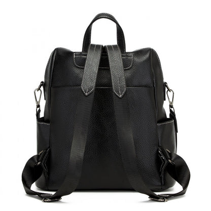 Miss Lulu Women's Convertible PU Leather Backpack & Shoulder Bag– Versatile