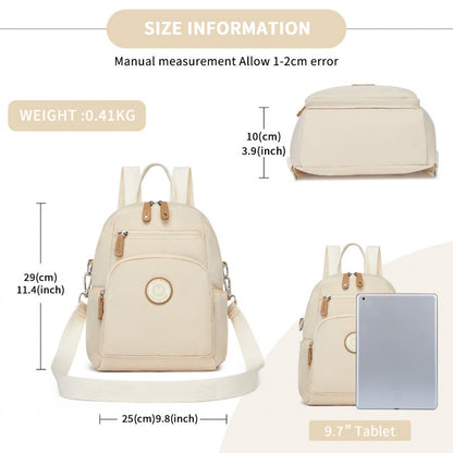 Miss Lulu 3-in-1 Convertible Backpack