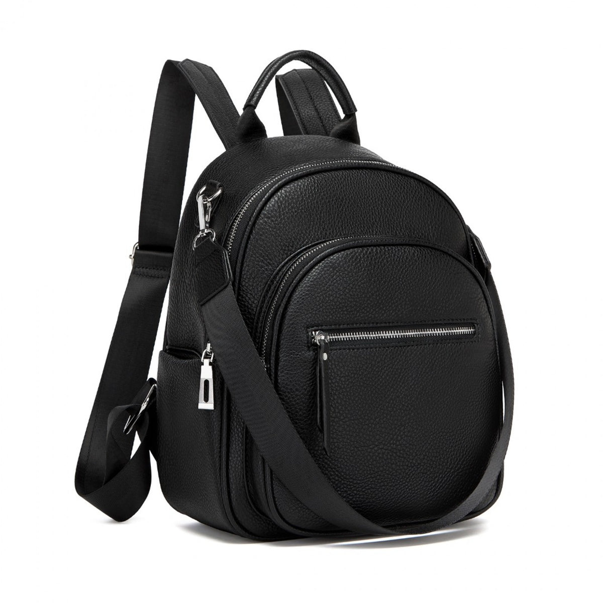 Miss Lulu PU Leather Convertible Backpack Crossbody Bag- Lightweight Anti-Theft