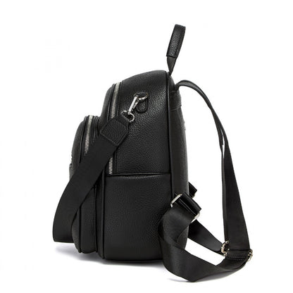 Miss Lulu PU Leather Convertible Backpack Crossbody Bag- Lightweight Anti-Theft