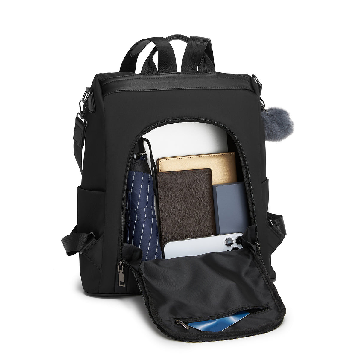 Miss Lulu Stylish Anti-Theft Convertible Backpack