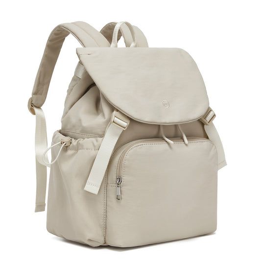 Miss Lulu Lightweight Nylon Drawstring Backpack– Casual Daily Rucksack