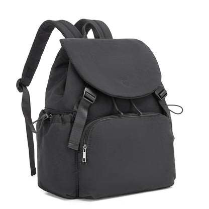 Miss Lulu Lightweight Nylon Drawstring Backpack– Casual Daily Rucksack