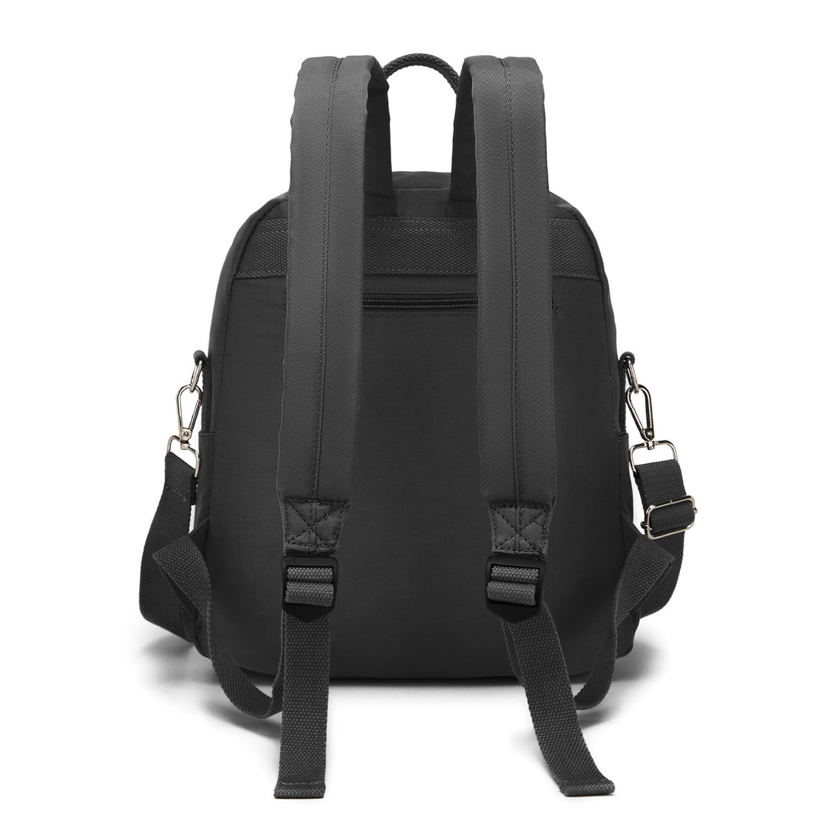 Miss Lulu Women's Backpack, Water-Resistant Nylon Convertible Shoulder and