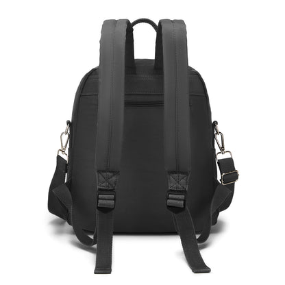 Miss Lulu Women's Backpack, Water-Resistant Nylon Convertible Shoulder and