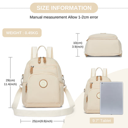 Miss Lulu 3-in-1 Convertible Backpack