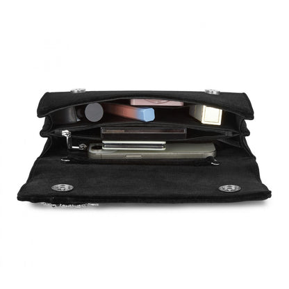 Miss Lulu Elegant Velvet Evening Clutch