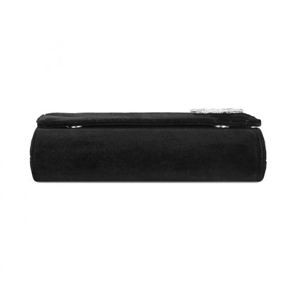 Miss Lulu Elegant Velvet Evening Clutch