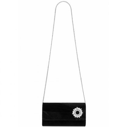 Miss Lulu Elegant Velvet Evening Clutch
