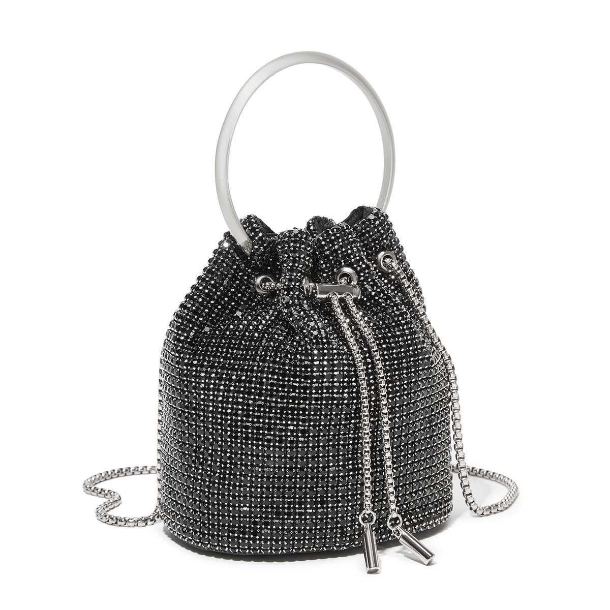 Kono Women's Rhinestone Evening Bag– Sparkly Handbag