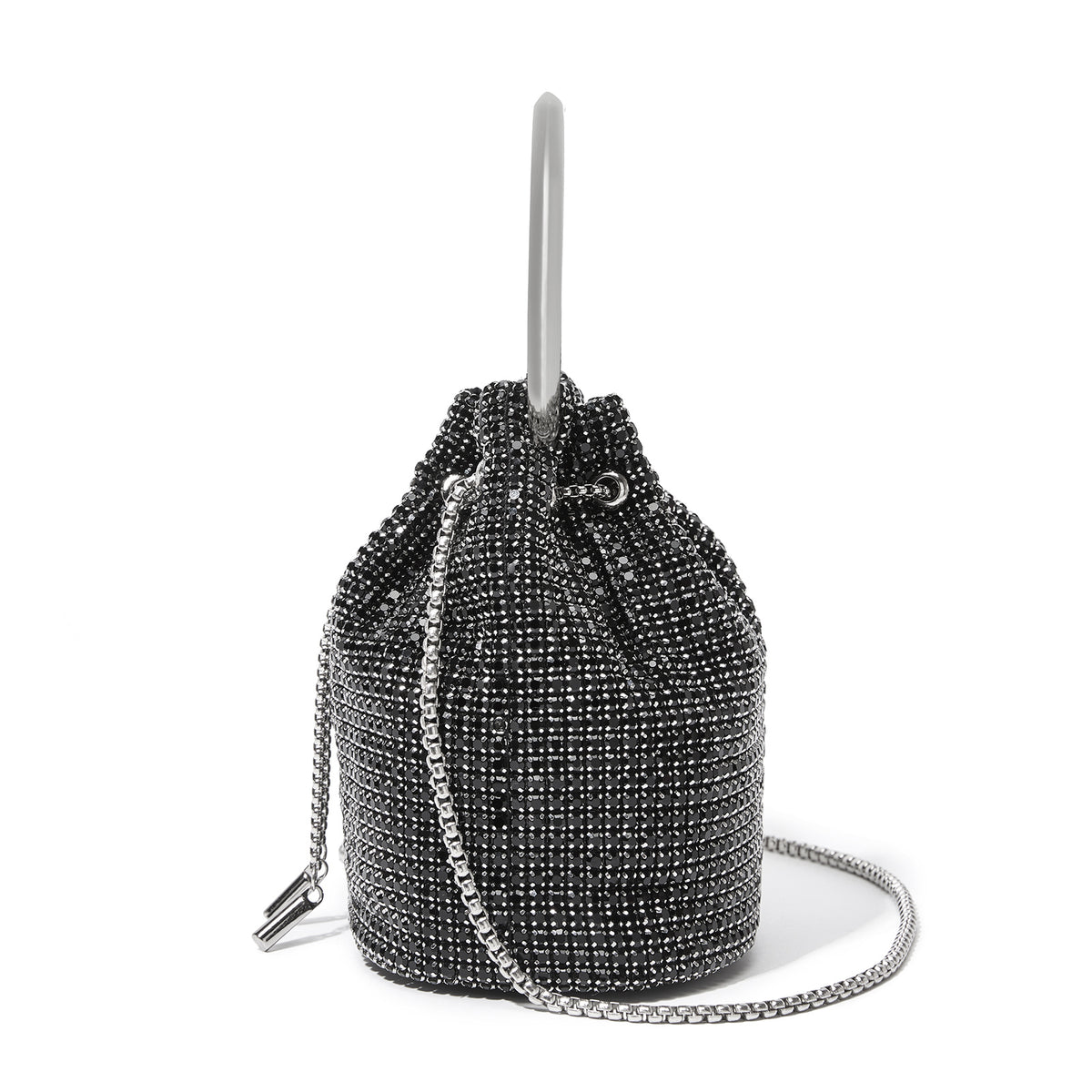 Kono Women's Rhinestone Evening Bag– Sparkly Handbag