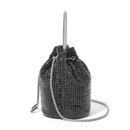 Kono Women's Rhinestone Evening Bag– Sparkly Handbag
