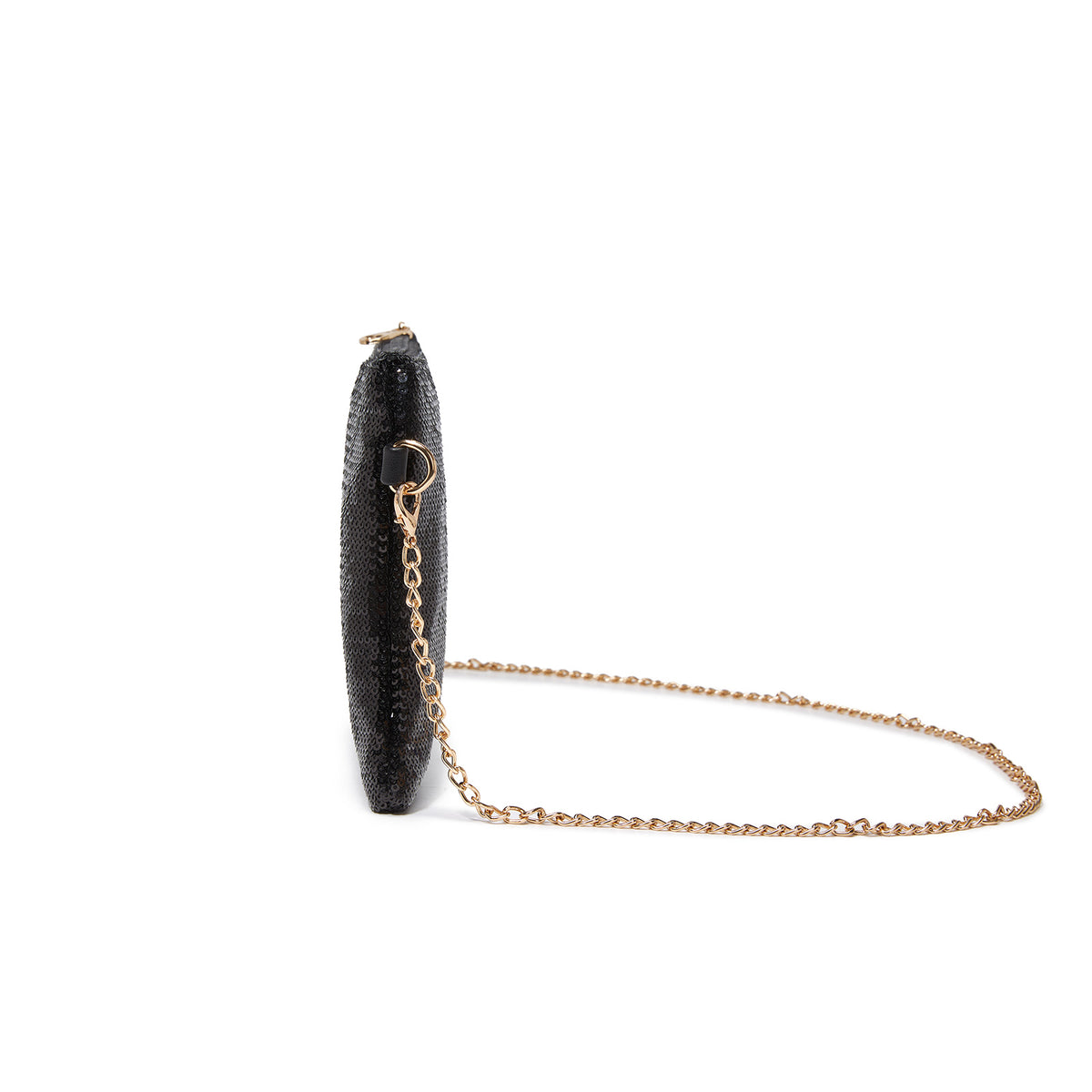 Kono Glam Sparkle Sequin Evening Clutch-Sleek, Shimmering Wristlet & Crossbody