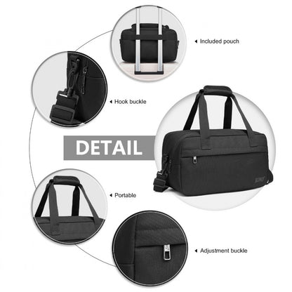 Kono Lightweight Multi Purpose Unisex Sports Travel Duffel Bag