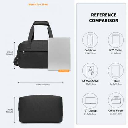 Kono Lightweight Multi Purpose Unisex Sports Travel Duffel Bag