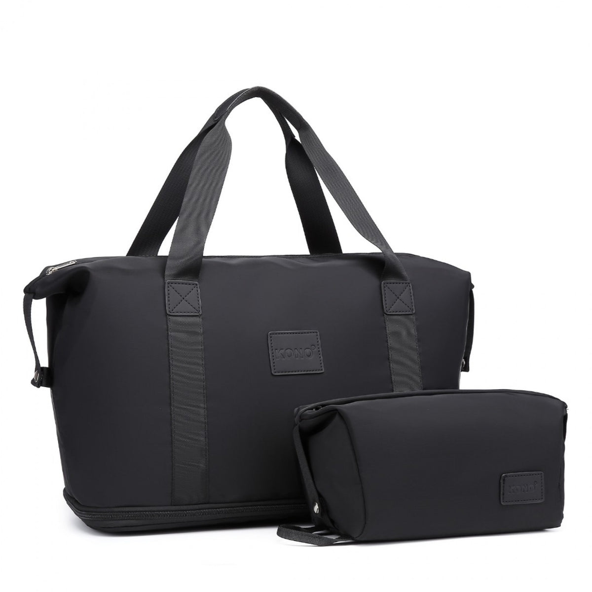 Kono Two Pieces Expandable Durable Waterproof Travel Duffel Bag