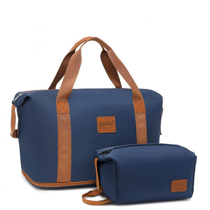 Kono Two Pieces Expandable Durable Waterproof Travel Duffel Bag