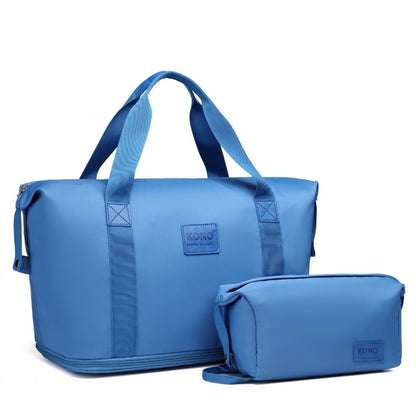 Kono Two Pieces Expandable Durable Waterproof Travel Duffel Bag
