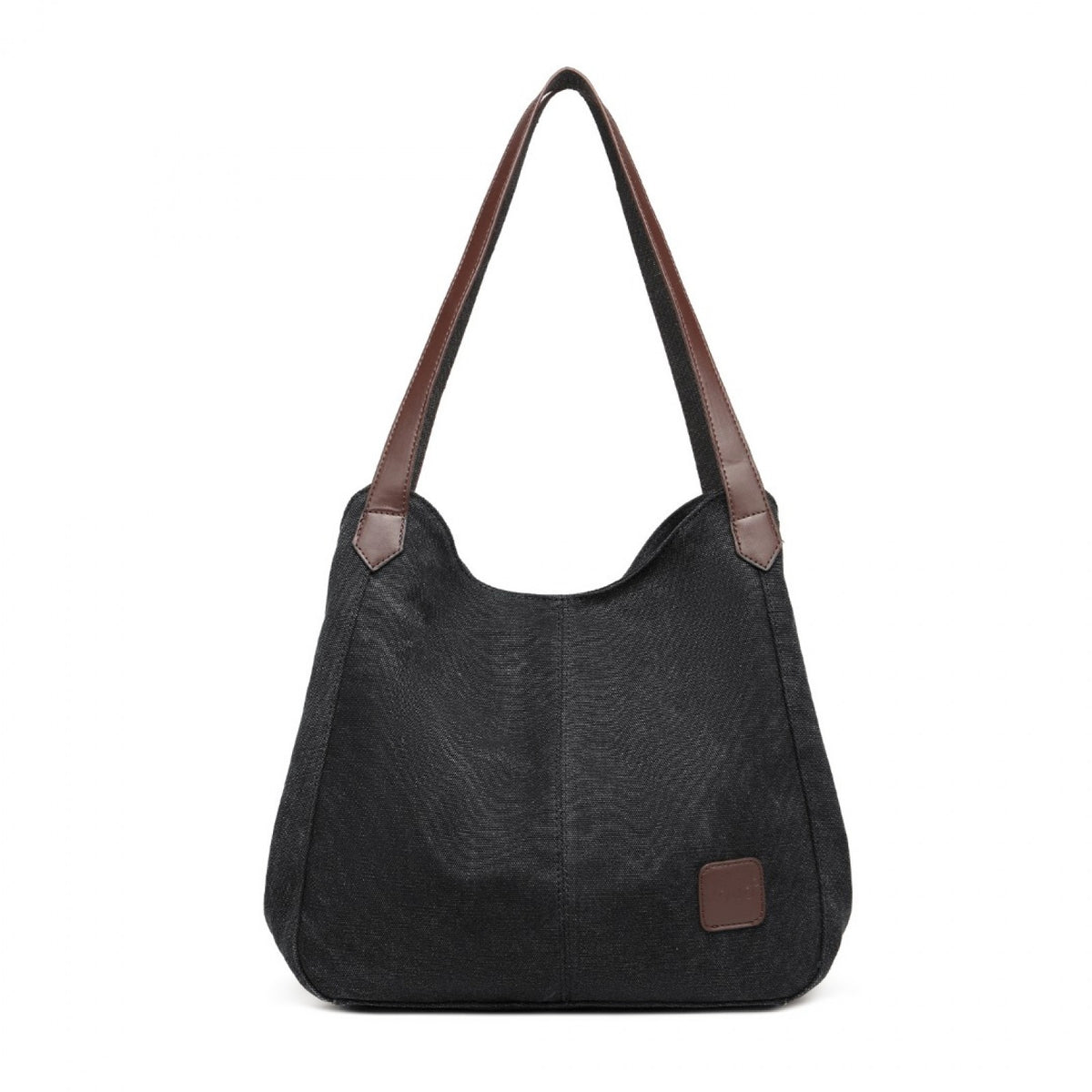 Kono Canvas Shoulder Tote Bag