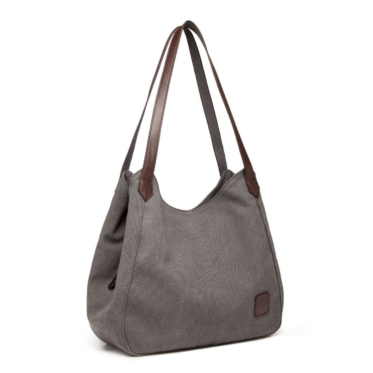 Kono Canvas Shoulder Tote Bag
