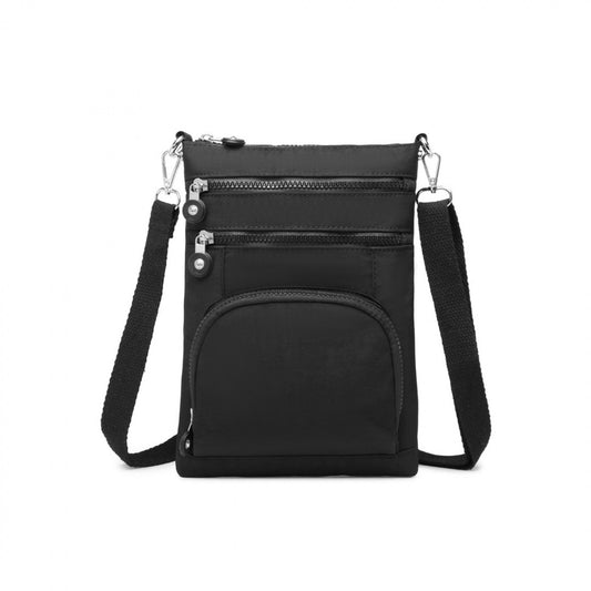 Kono Casual Multi Pocket RFID Blocking Cross body Bag