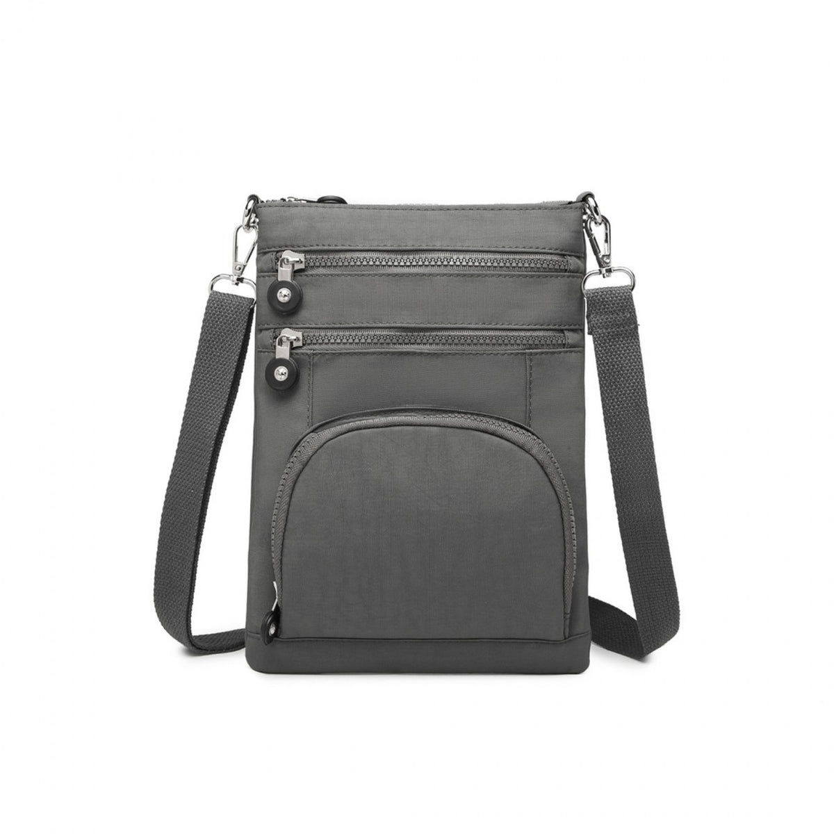 Kono Casual Multi Pocket RFID Blocking Cross body Bag