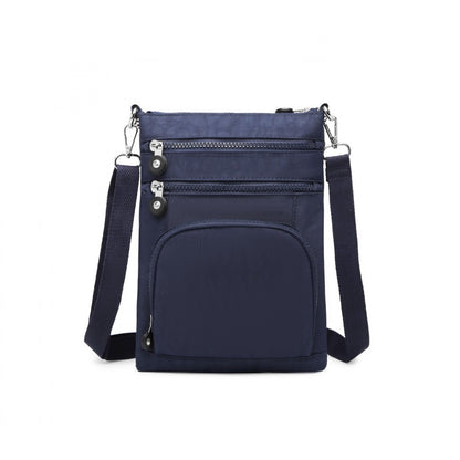 Kono Casual Multi Pocket RFID Blocking Cross body Bag
